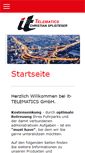 Mobile Screenshot of it-telematics.de
